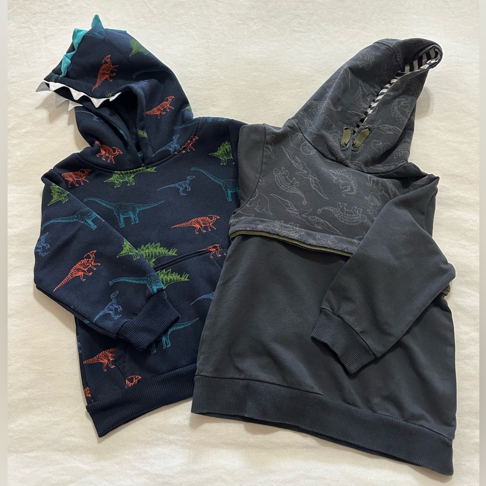 Dinosaur Prints S Hoodies.